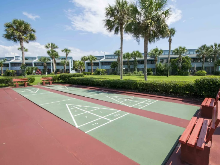 Shuffleboard Deck Shuffleboard Deck