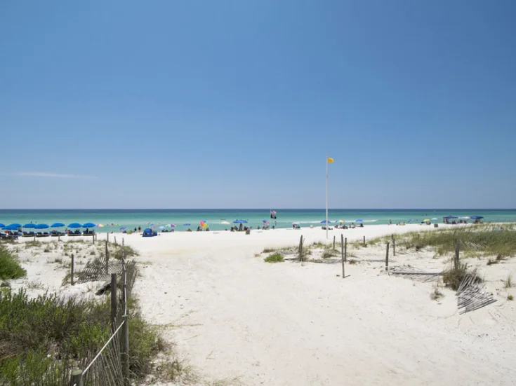 Beach at Beachwalk Condominiums in Panama City Beach Beach at Beachwalk Condominiums in Panama City Beach
