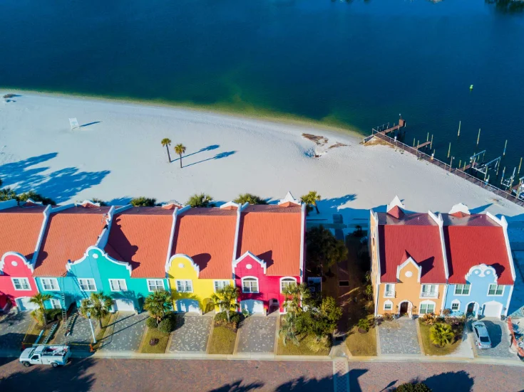 View of Townhomes on Beach View of Townhomes on Beach