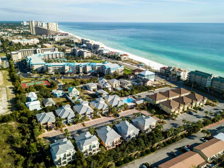 Miramar Beach Villas Aerial View Miramar Beach Villas Aerial View
