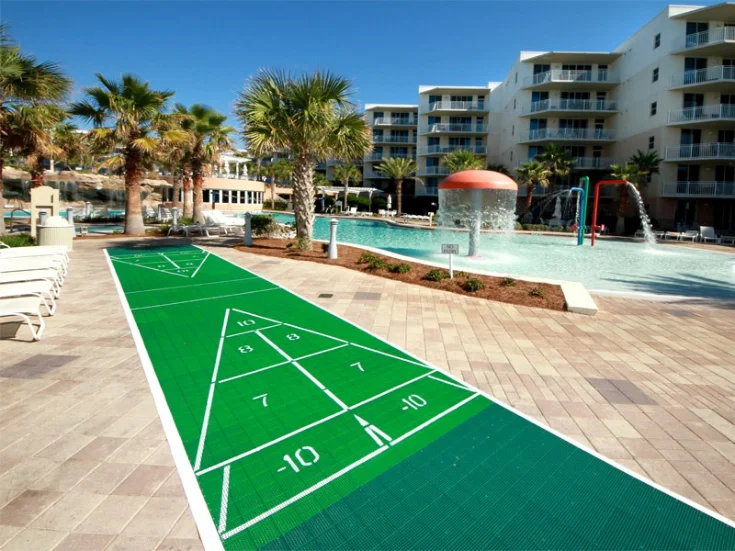 Shuffleboard Deck Shuffleboard Deck