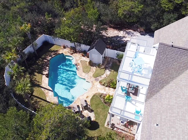 Aerial Pool Aerial Pool
