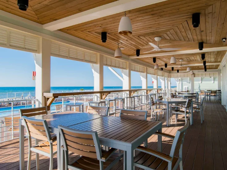 Beach Club Dining Area Beach Club Dining Area