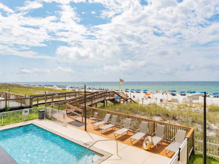 Pool and Gulf View Pool and Gulf View