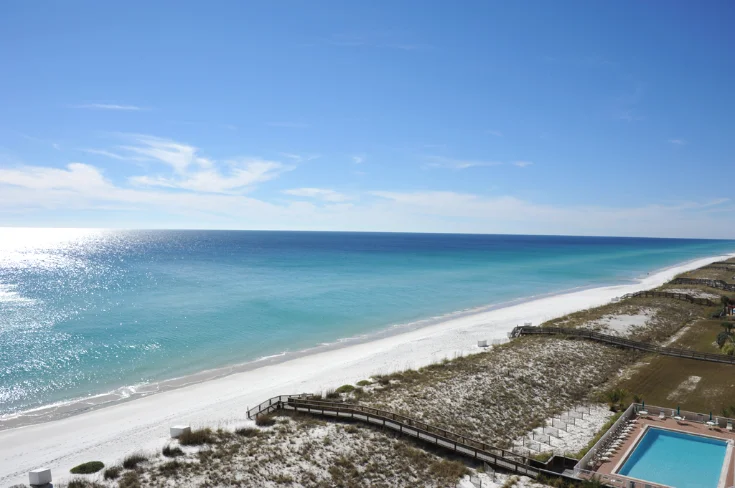 Aerial Beach View Aerial Beach View