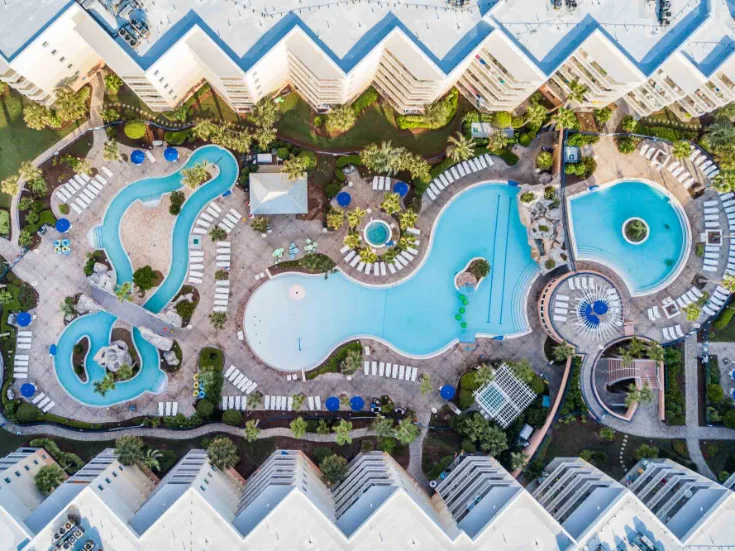 Aerial View of Pool Aerial View of Pool