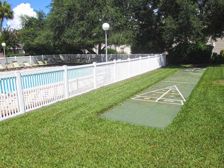 Shuffleboard Deck Shuffleboard Deck